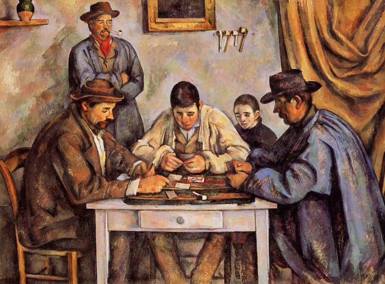 The Card Players, Paul Cézanne 1892